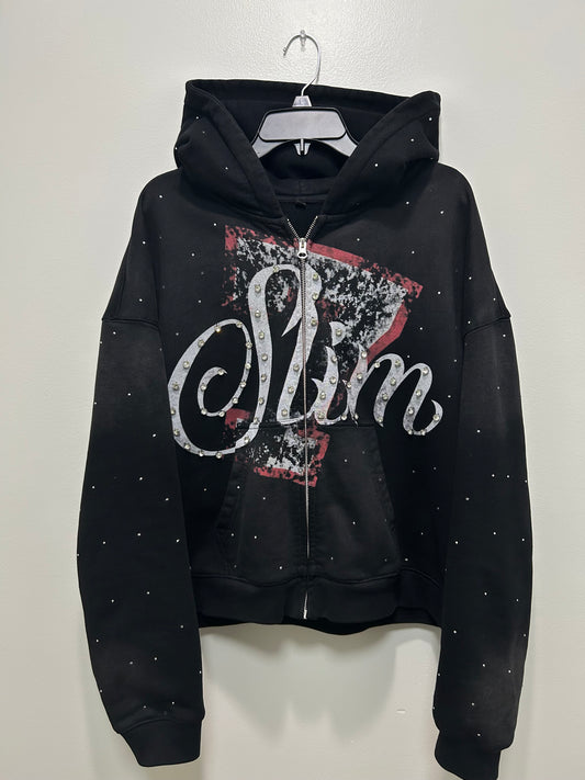 “SLIM” GEMSTONE HOODIE
